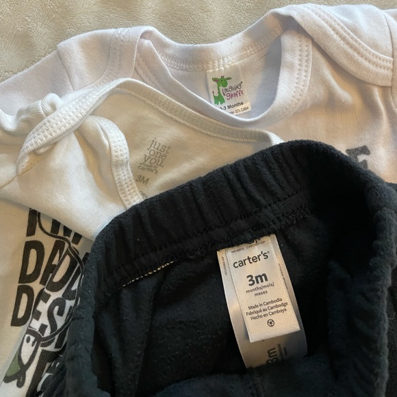 Unique funny baby outfit 0-3 month - Picture 3 of 4